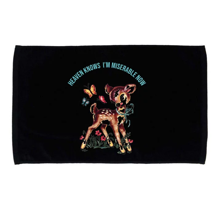 Heaven Knows I'm Miserable Now Microfiber Hand Towel