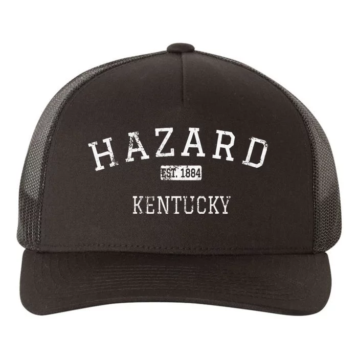 Hazard Kentucky KY Vintage Yupoong Adult 5-Panel Trucker Hat