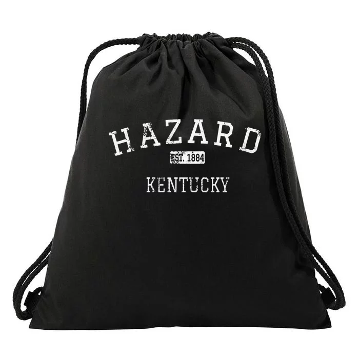 Hazard Kentucky KY Vintage Drawstring Bag