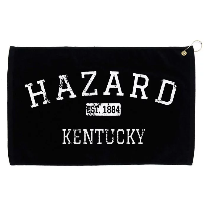 Hazard Kentucky KY Vintage Grommeted Golf Towel