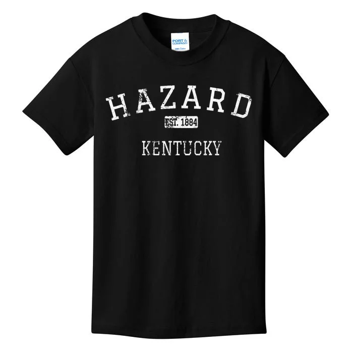 Hazard Kentucky KY Vintage Kids T-Shirt