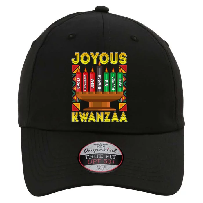 Happy Kwanzaa Kinara Candles African American Holiday The Original Performance Cap