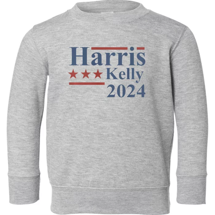 Harris Kelly Kamala Harris 2024 Presidential Campaign Toddler Sweatshirt