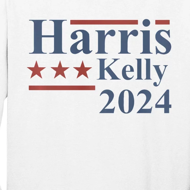 Harris Kelly Kamala Harris 2024 Presidential Campaign Tall Long Sleeve T-Shirt