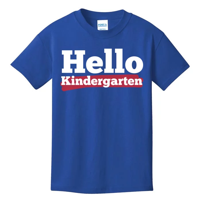 Hello Kindergarten Meaningful Gift Kids T-Shirt