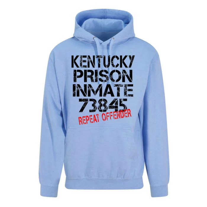 Halloween Kentucky Prisoner Party Costume Unisex Surf Hoodie