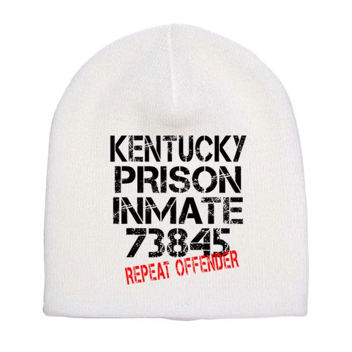 Halloween Kentucky Prisoner Party Costume Short Acrylic Beanie