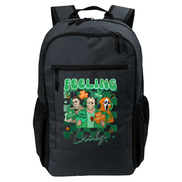 Horror Killer Patrick's Day Ghostface Horror Patrick's Day Character Daily Commute Backpack