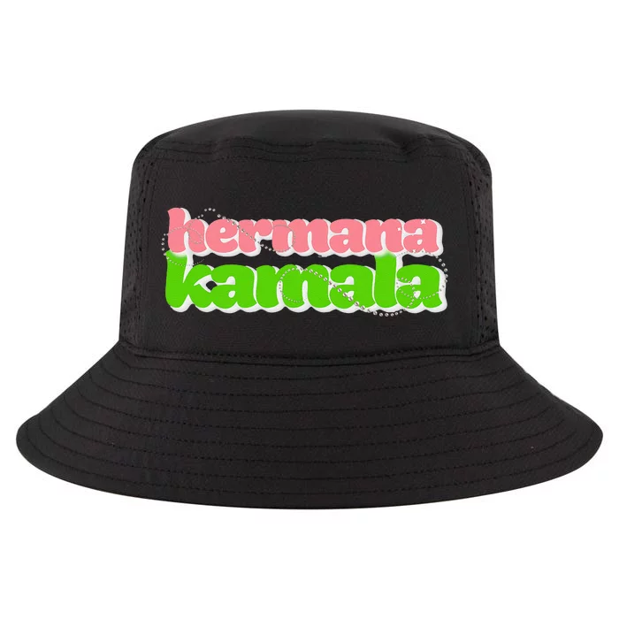 Hermana Kamala Pearlie Girlie Billionisa Boutique Cool Comfort Performance Bucket Hat