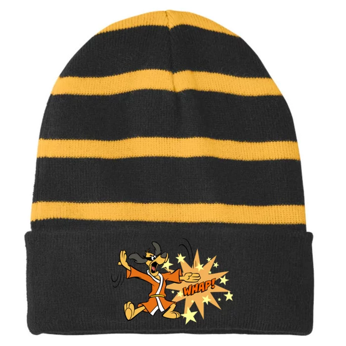 Hong Kong Phooey Striped Beanie with Solid Band