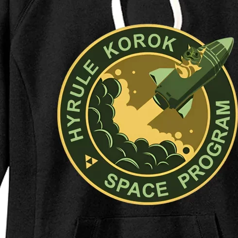 Hyrule Korok Space Program Breath Of The Wild Link The Legend Flora Of Hyrule Women's Fleece Hoodie