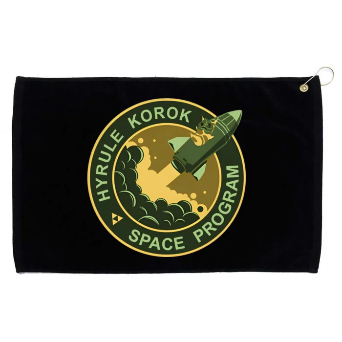 Hyrule Korok Space Program Breath Of The Wild Link The Legend Flora Of Hyrule Grommeted Golf Towel