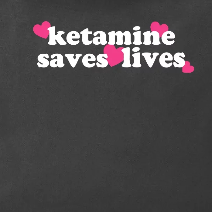 Hazel Ketamine Saves Lives Zip Tote Bag