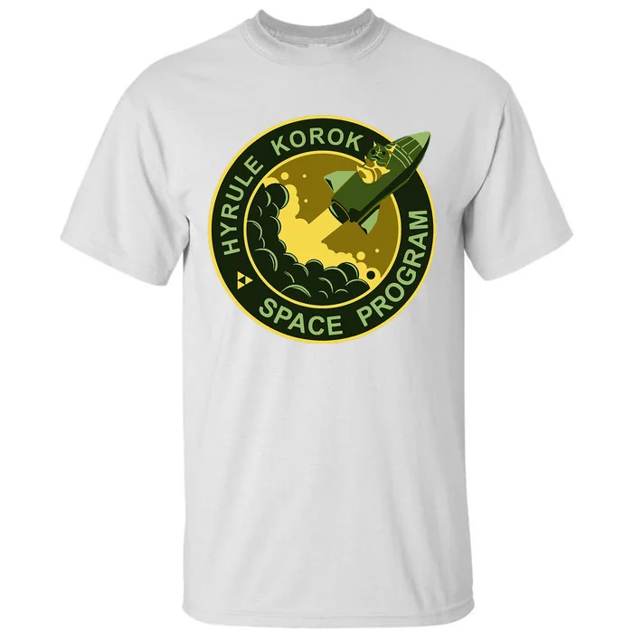 Hyrule Korok Space Program Funny Space Exploration Tall T-Shirt