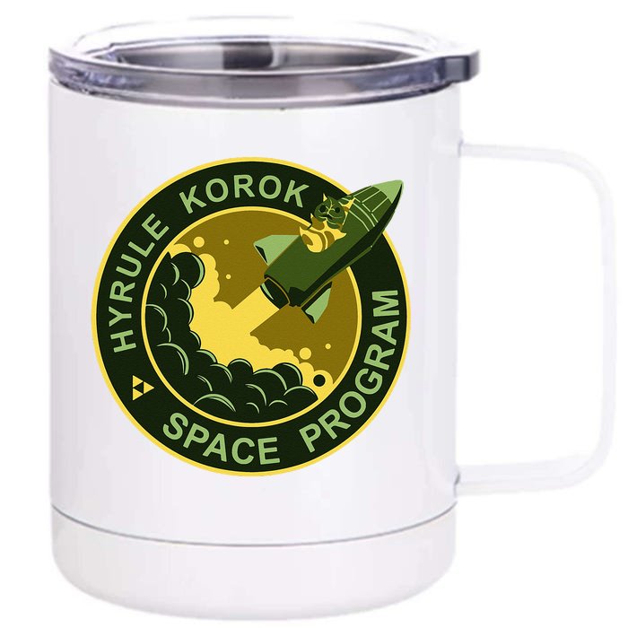 Hyrule Korok Space Program Funny Space Exploration Front & Back 12oz Stainless Steel Tumbler Cup