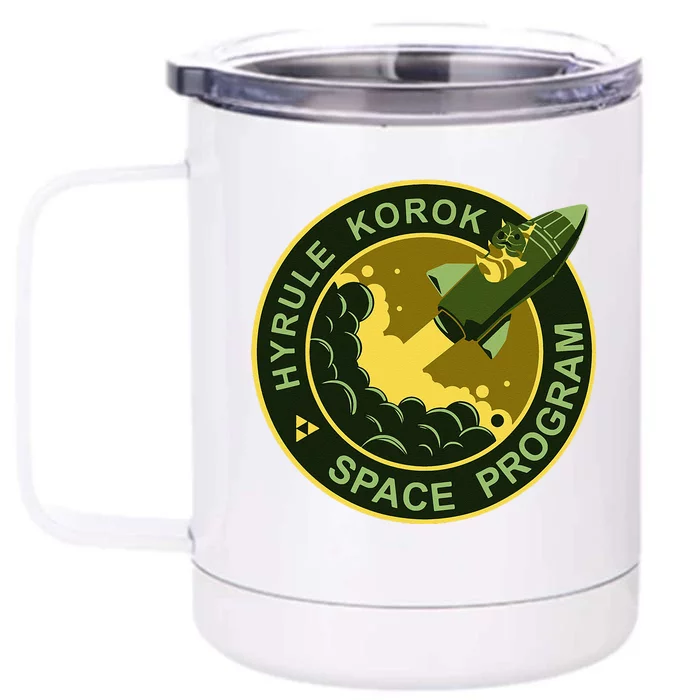 Hyrule Korok Space Program Funny Space Exploration Front & Back 12oz Stainless Steel Tumbler Cup