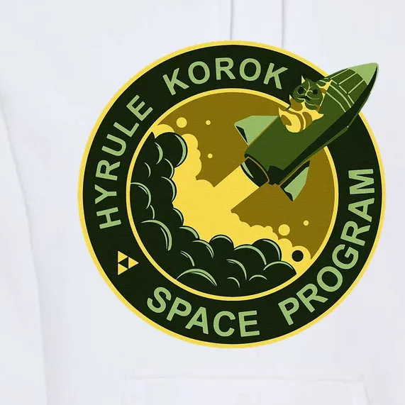 Hyrule Korok Space Program Funny Space Exploration Premium Hoodie