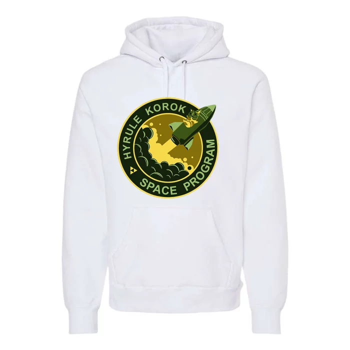 Hyrule Korok Space Program Funny Space Exploration Premium Hoodie