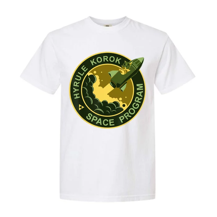 Hyrule Korok Space Program Funny Space Exploration Garment-Dyed Heavyweight T-Shirt