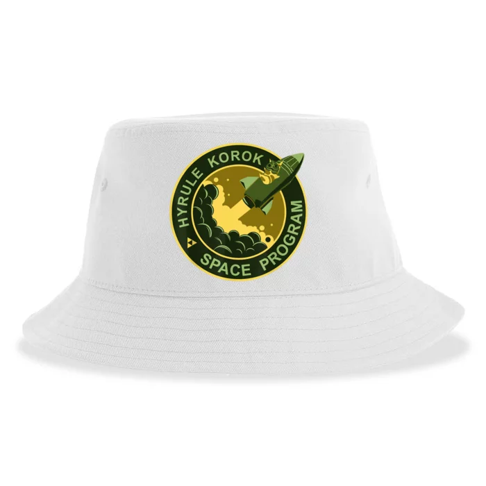 Hyrule Korok Space Program Funny Space Exploration Sustainable Bucket Hat