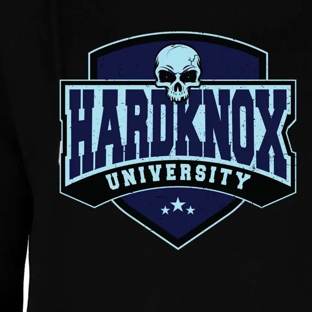 Hard Knocks School Hardknox Tough Guy Lessons University Womens Funnel Neck Pullover Hood