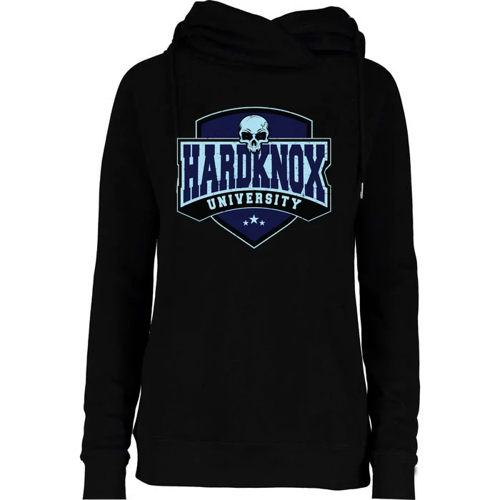 Hard Knocks School Hardknox Tough Guy Lessons University Womens Funnel Neck Pullover Hood