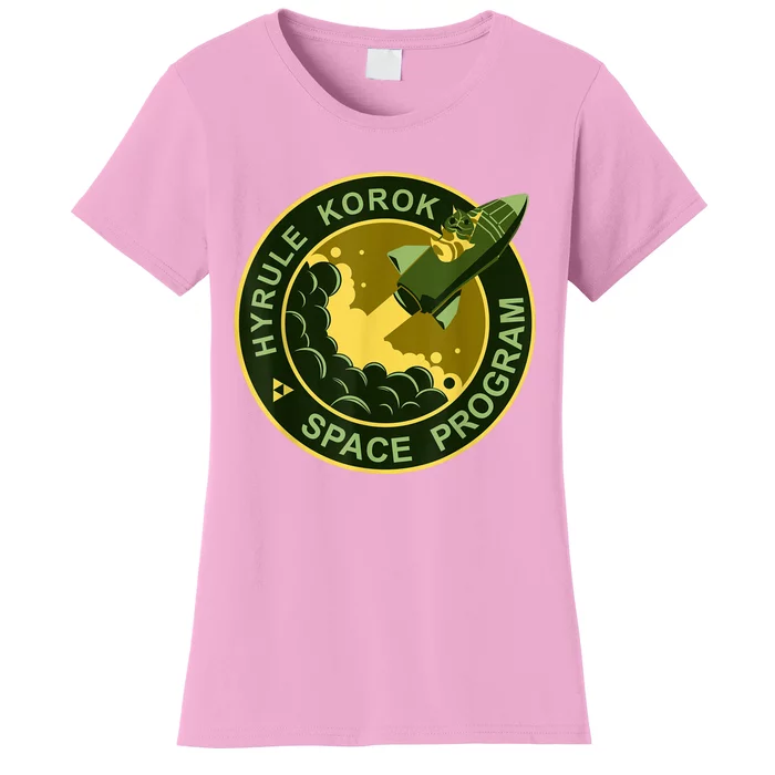 Hyrule Korok Space Program Funny Space Exploration Women's T-Shirt