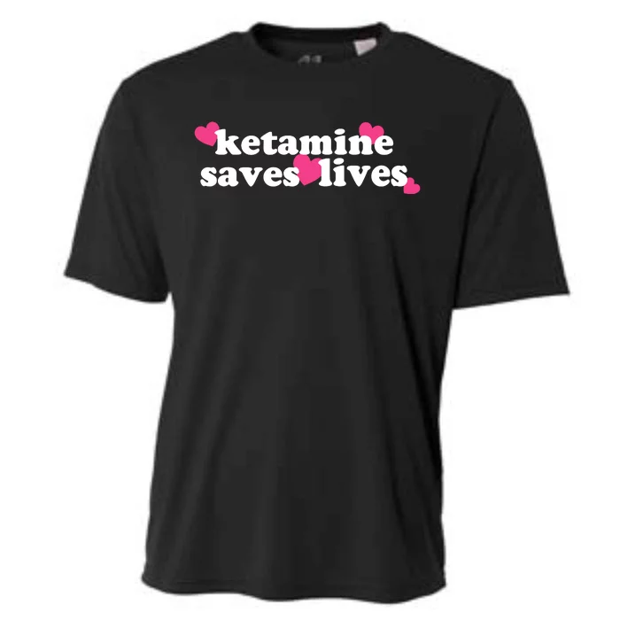 Hazel Ketamine Saves Lives Cooling Performance Crew T-Shirt