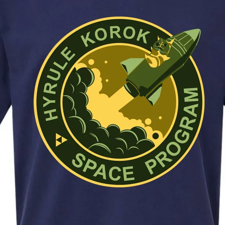 Hyrule Korok Space Program Funny Space Exploration Sueded Cloud Jersey T-Shirt