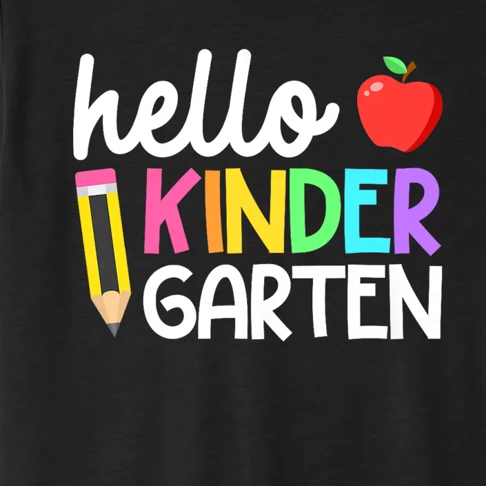 Hello Kindergarten Team Kinder Back To School Teacher ChromaSoft Performance T-Shirt