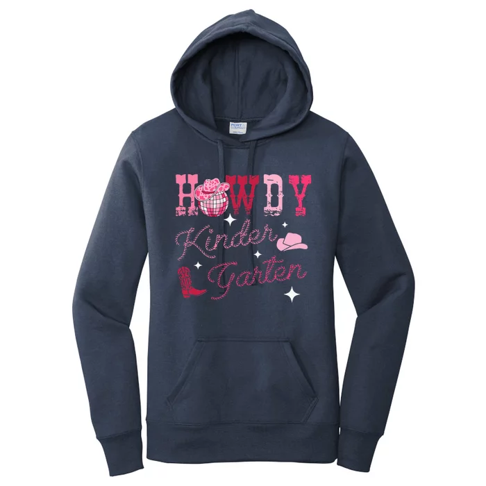 Howdy Kindergarten Teacher Rodeo Country Women's Pullover Hoodie