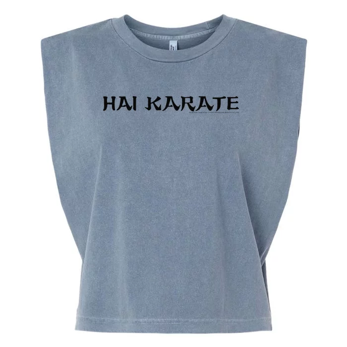 Hai Karate Vertical Logo Garment-Dyed Women's Muscle Tee