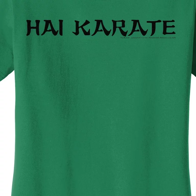 Hai Karate Vertical Logo Women's T-Shirt