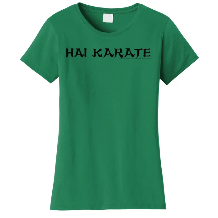 Hai Karate Vertical Logo Women's T-Shirt