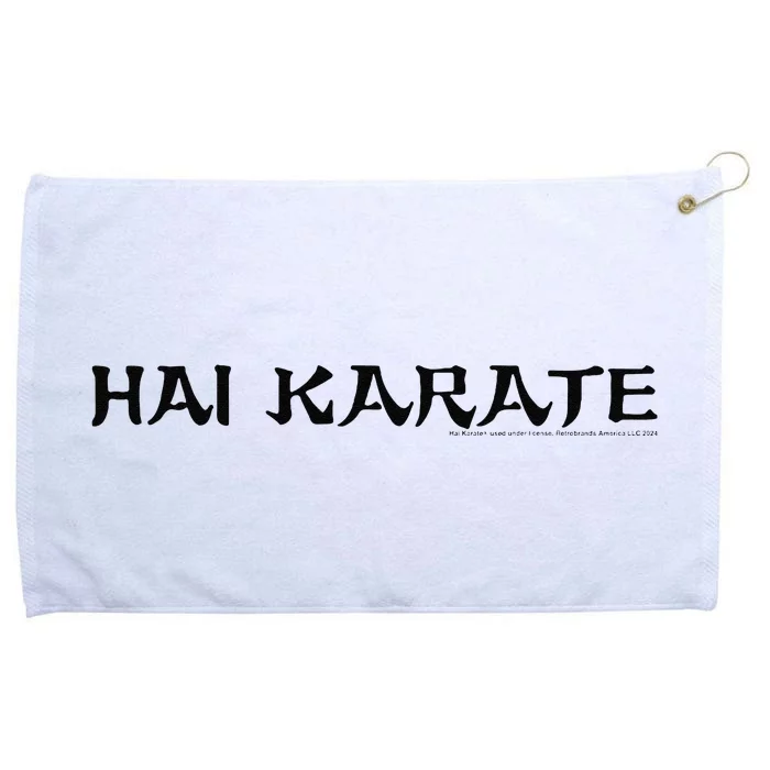 Hai Karate Vertical Logo Grommeted Golf Towel