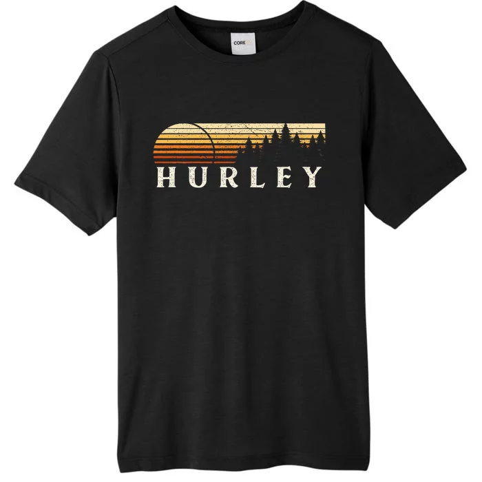 Hurley Ky Vintage Evergreen Sunset Eighties Retro ChromaSoft Performance T-Shirt