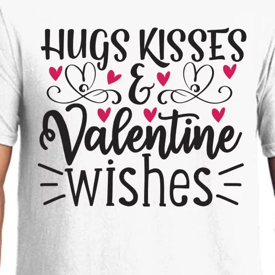 Hugs Kisses Valentine Wishes Pajama Set