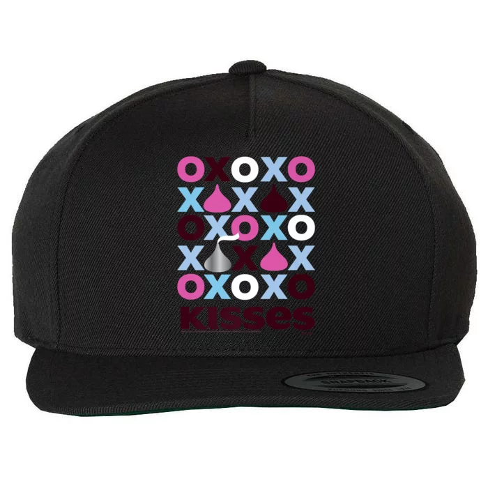 Hershey's Kisses XOXO Design Wool Snapback Cap