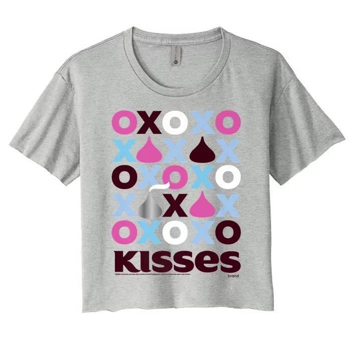 Hershey's Kisses XOXO Design Women's Crop Top Tee