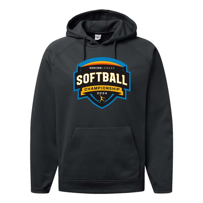 Horizon League 2024 Softball Championship Performance Fleece Hoodie