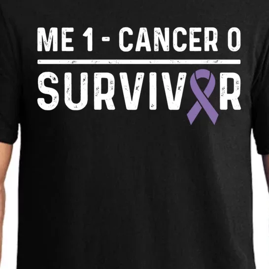 Hodgkin Lymphoma Awareness Purple Ribbon Survivor Remission Meaningful Gift Pajama Set