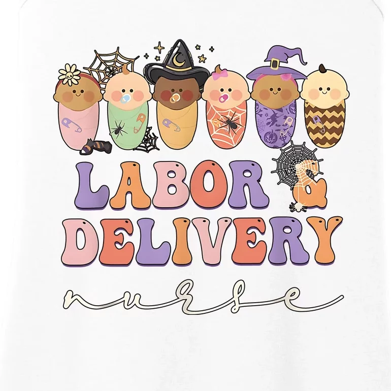 Halloween Labor And Delivery Nurse Party Health Care Ladies Essential Tank