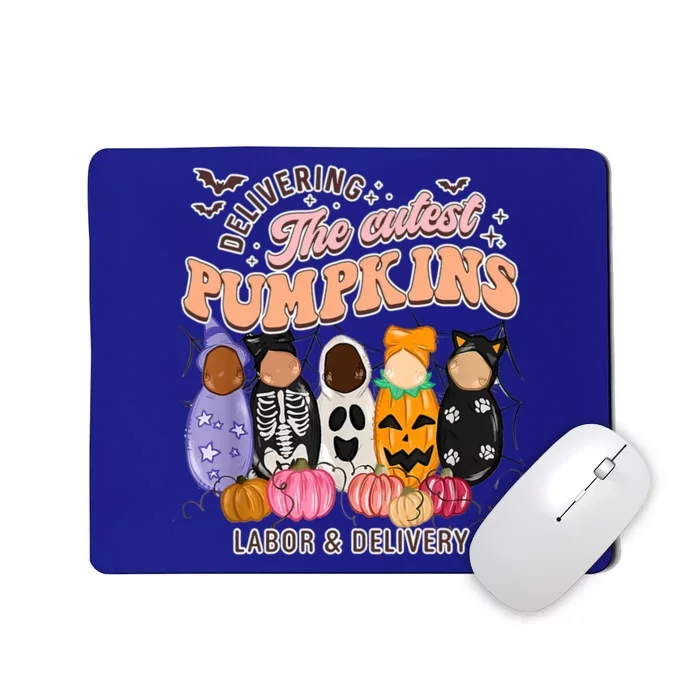 Halloween Labor And Delivery Nurse Halloween L And D Nurse Great Gift Mousepad