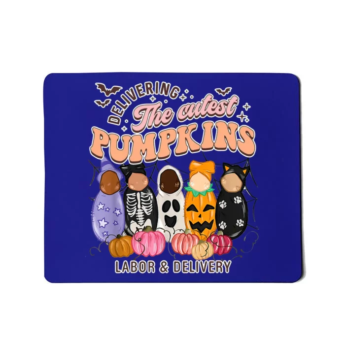 Halloween Labor And Delivery Nurse Halloween L And D Nurse Great Gift Mousepad