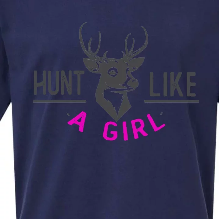 Hunt Like A Deer Hunting Lover Hunting Hunter Gift Sueded Cloud Jersey T-Shirt