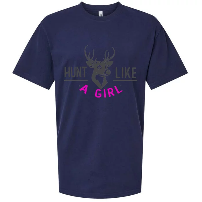 Hunt Like A Deer Hunting Lover Hunting Hunter Gift Sueded Cloud Jersey T-Shirt