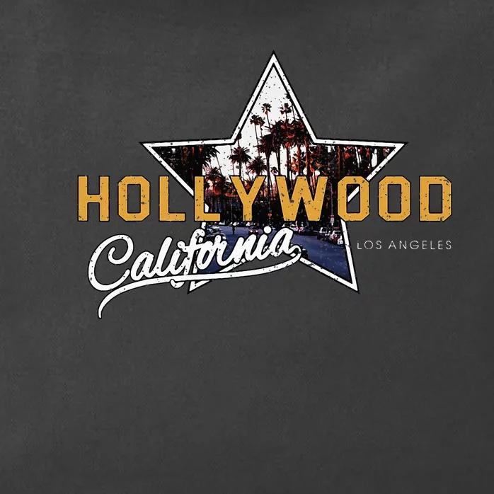 Hollywood Los Angeles California Street Aesthetic Zip Tote Bag