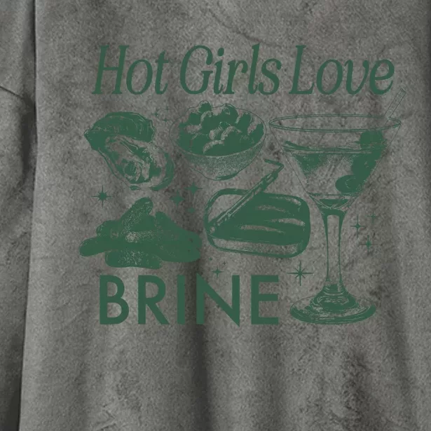 Hot Love Brine Tote Bag Tinned Fish Dirty Martini Pickle Sardines Oysters Hooded Wearable Blanket