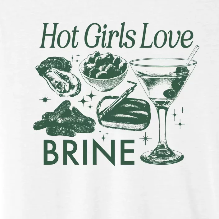 Hot Love Brine Tote Bag Tinned Fish Dirty Martini Pickle Sardines Oysters ChromaSoft Performance T-Shirt