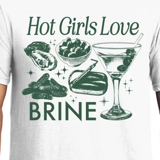 Hot Love Brine Tote Bag Tinned Fish Dirty Martini Pickle Sardines Oysters Pajama Set